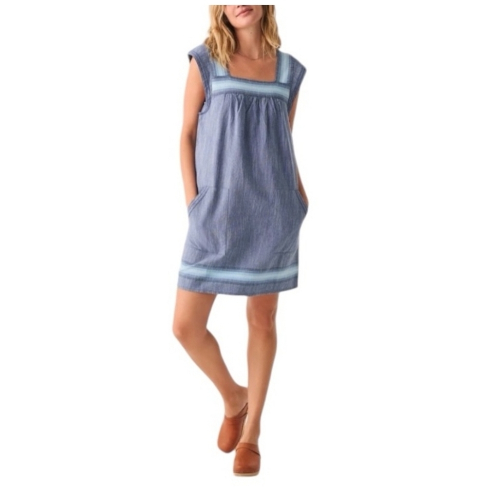 Faherty Hailee 100% Organic Cotton Dress size Small